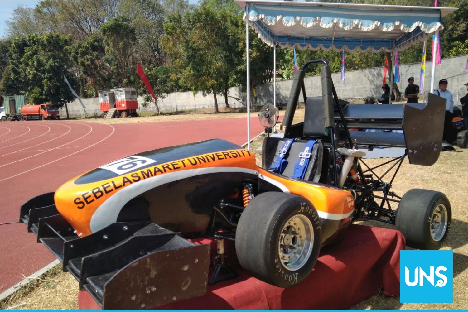 UNS’ Bengawan Team Compete on Japanese Circuit with Astaka Racing Car