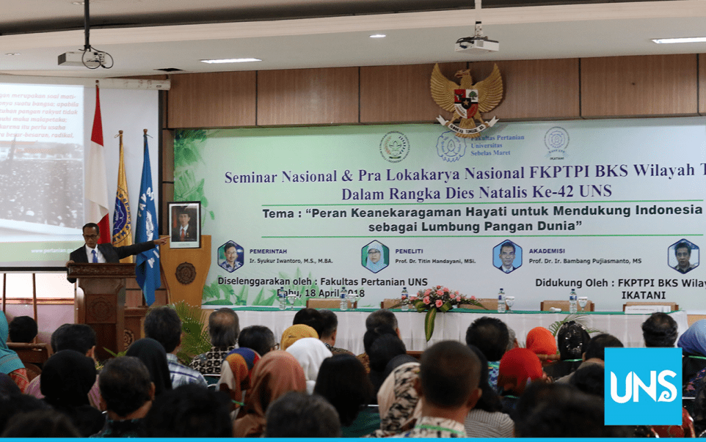 Faculty of Agriculture UNS Supports Indonesia as a World Food Barn 2045