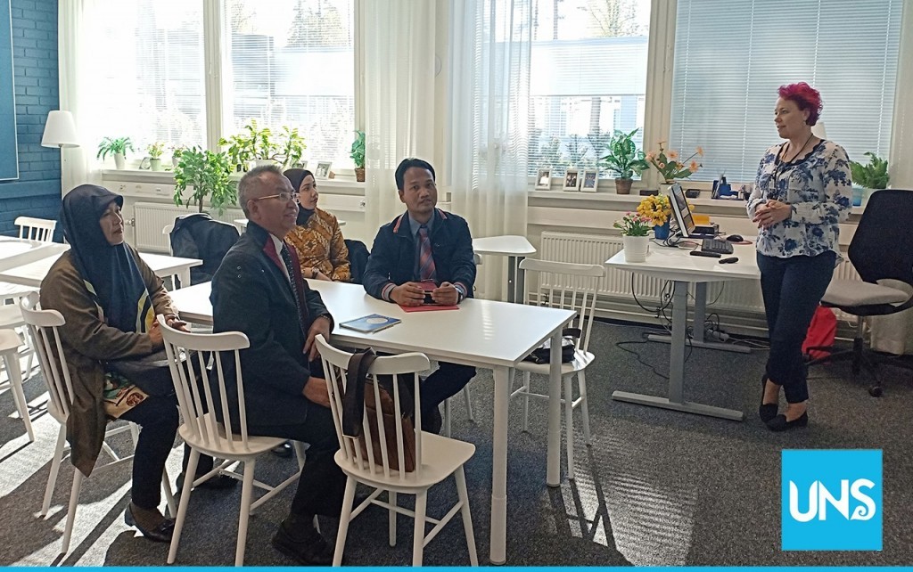 Representatives of FKIP UNS conducted benchmarking visit in Finland