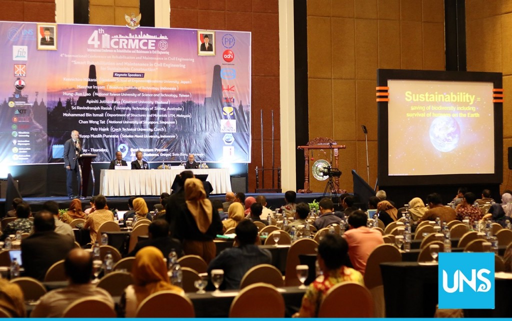 Civil Engineering UNS Holds the 4th International Conference on Rehabilitation and Maintenance (ICRMCE)
