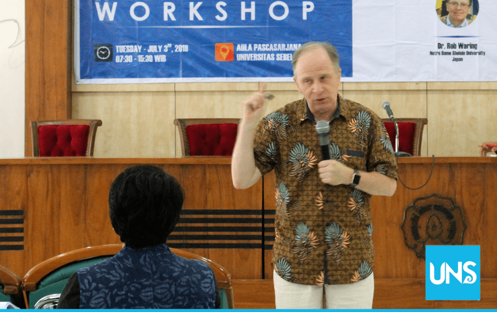 Rob Waring, Chair of the Extensive Reading Foundation from Notre Dame Sheisin University Japan