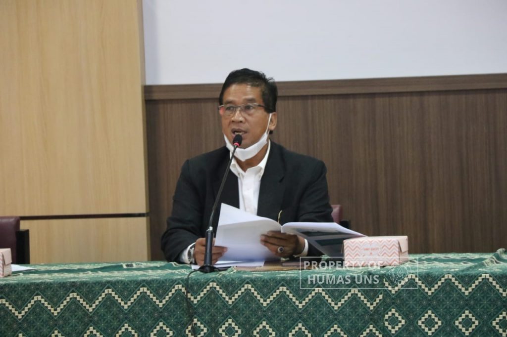 Jamal Wiwoho UNS Rector