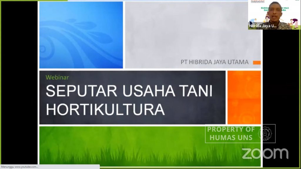 FP UNS Shared the Opportunity of Decorative Plants Business Amid the Pandemic
