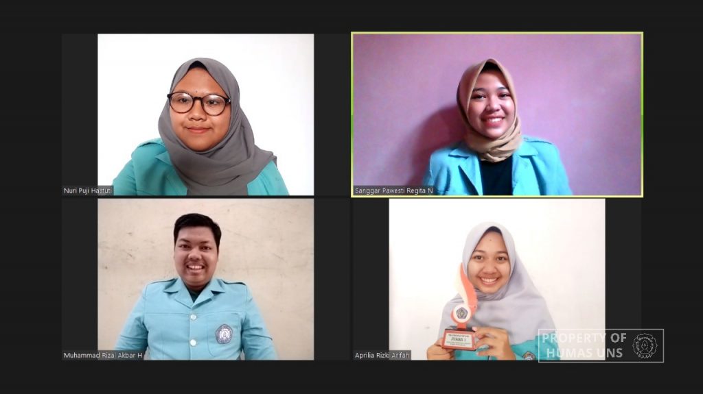 FKIP UNS Student Won 1st Place in Creative Learning Video