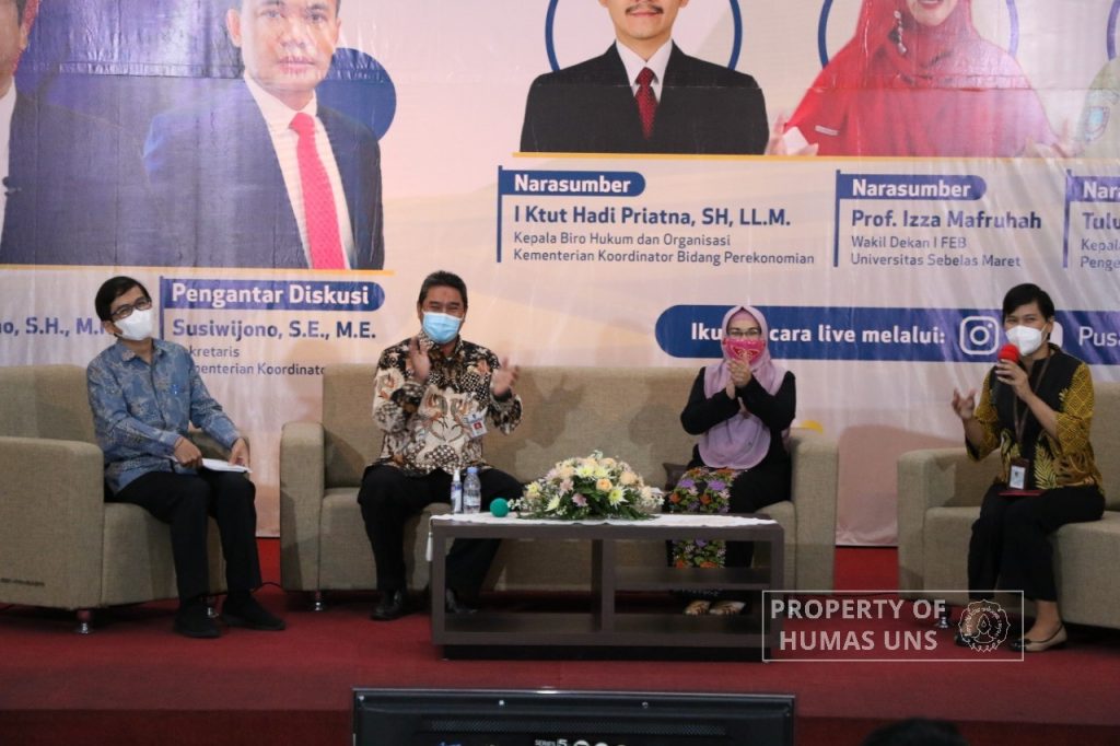 Professor in FEB UNS Discussed Economic Transformation in Investment Acceleration in Indonesia