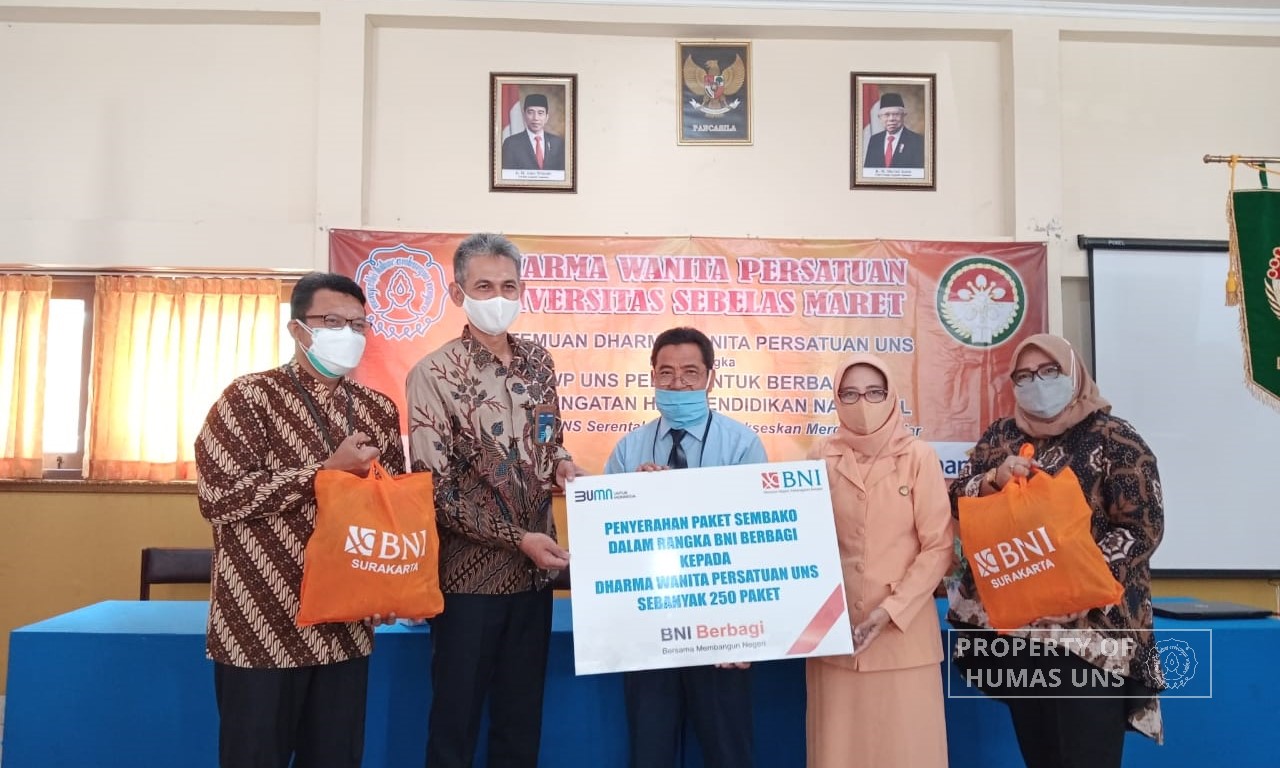 Care for Others, DWP UNS Shares 350 Staple Food Packages