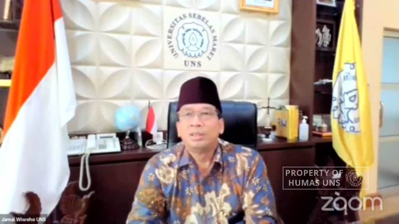 The Rector of UNS opened Eid Al’Fitr Silaturahim with LPPM-Biro RisNov-Biro RPM
