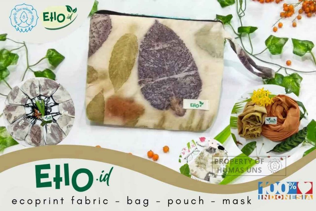 Etlo.id, Ecoprint Products from Biology Education UNS
