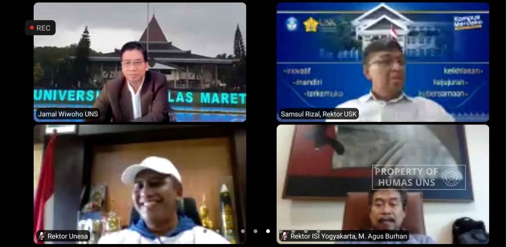 CRISU Halalbihalal, The Rector of UNS Reminded to Maintain Silaturahmi