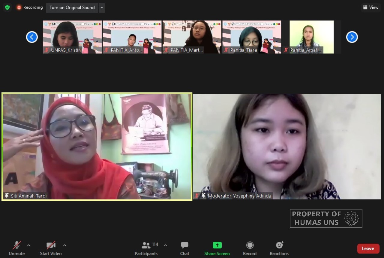 FH UNS BEM Talkshow: The National Commission for the Protection of Women Shares Tips in Dealing with Catcalling