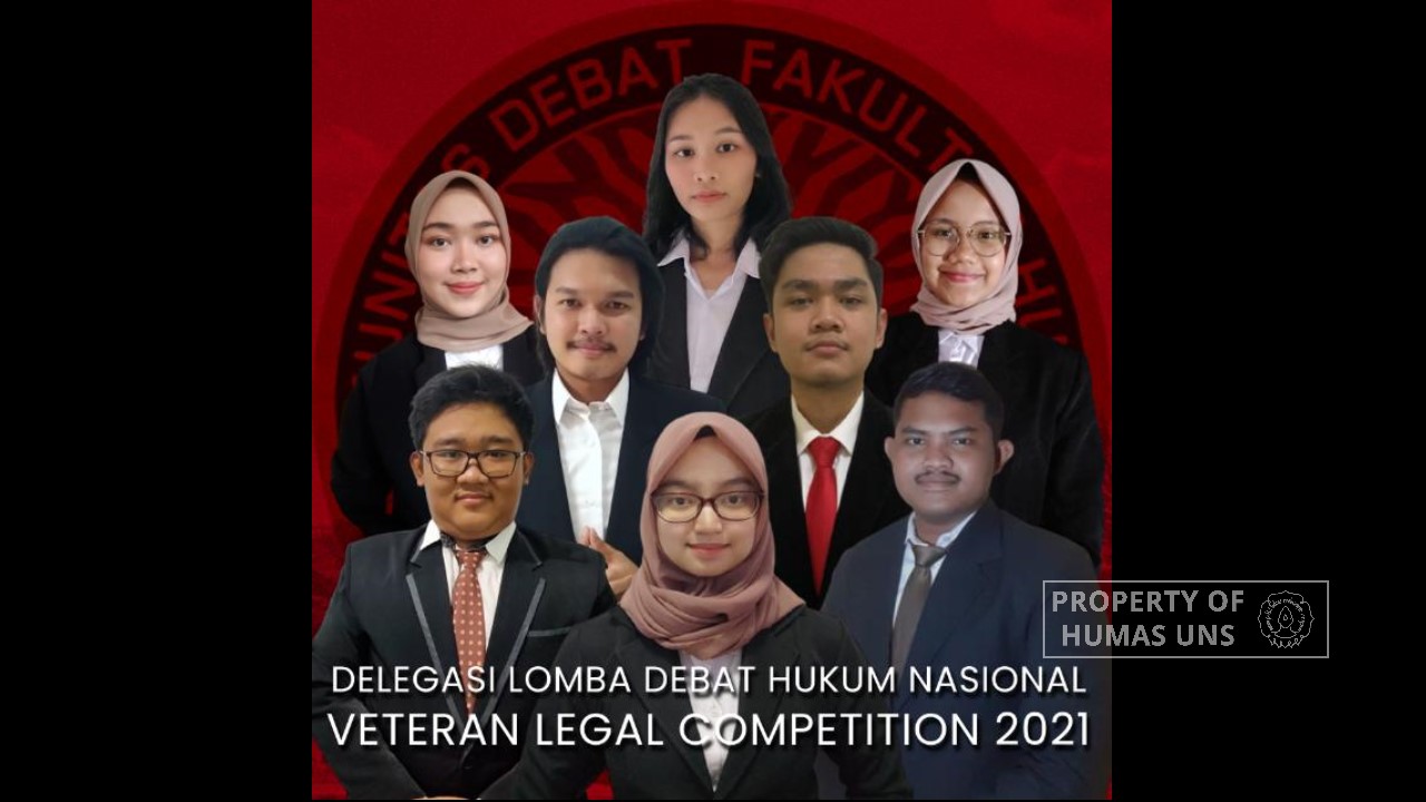 UNS Students Won the Veteran Legal Competition 2021