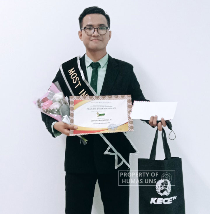 UNS Student Announced as The Most Intelligent in Kece Cari Presenter Unesa