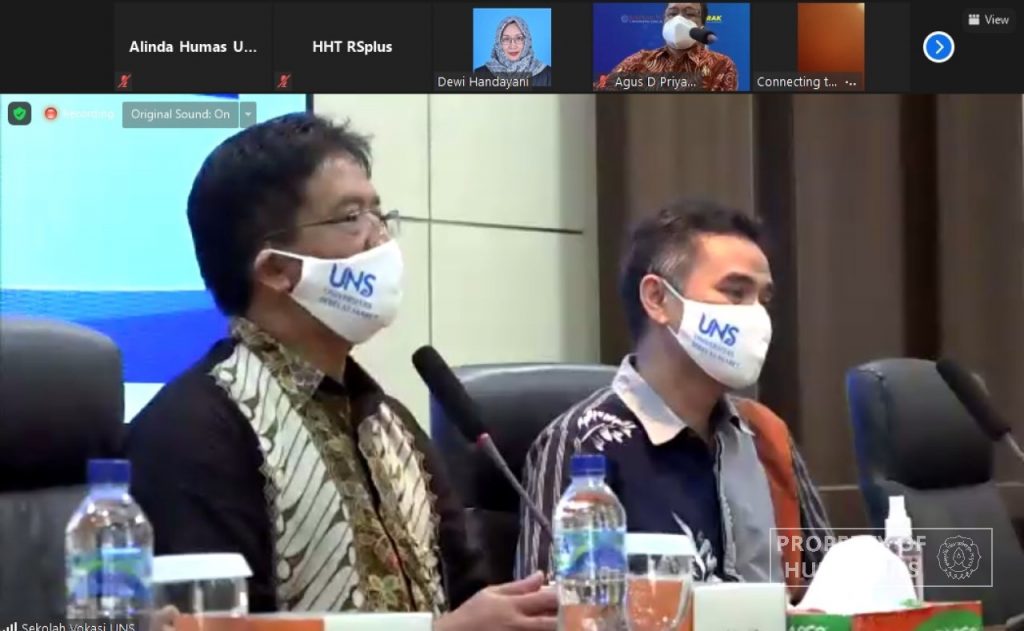 SV UNS Held General Lecture with the Director-General of Vocational Education in Synergy with the Industry