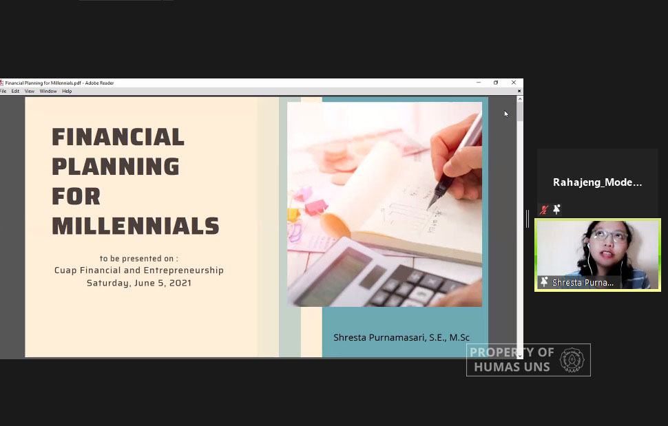 Hosting a Financial Education Discussion, CAFE Webinar Shares Tips for Financial Planning