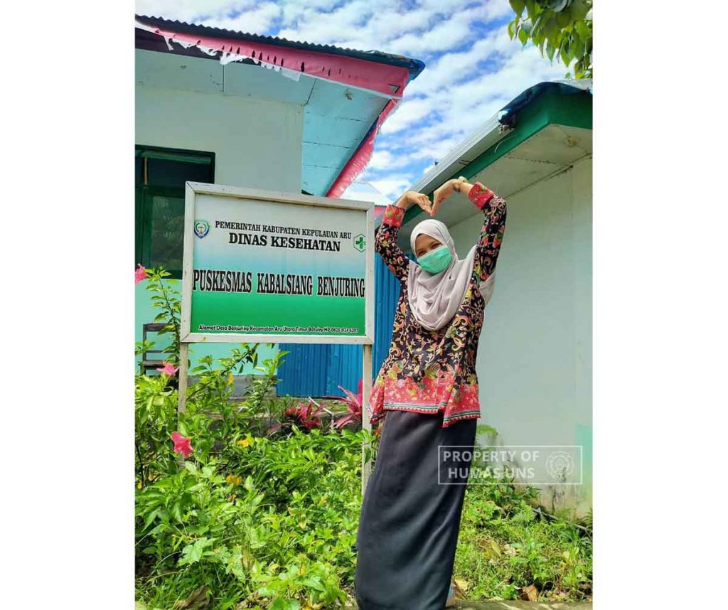 Audina Sholicha, Alumnus UNS Midwife in Indonesia’s Border