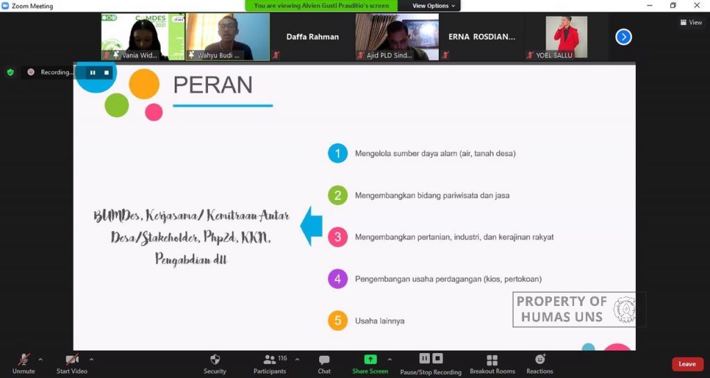 The Importance of Community Services for Students According to BEM FP UNS