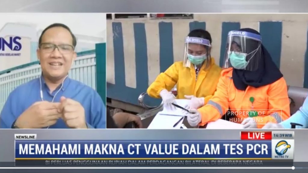 CT Value Shows Covid-19 Severity? This is the Answer from UNS Hospital Clinical Pathology Specialist