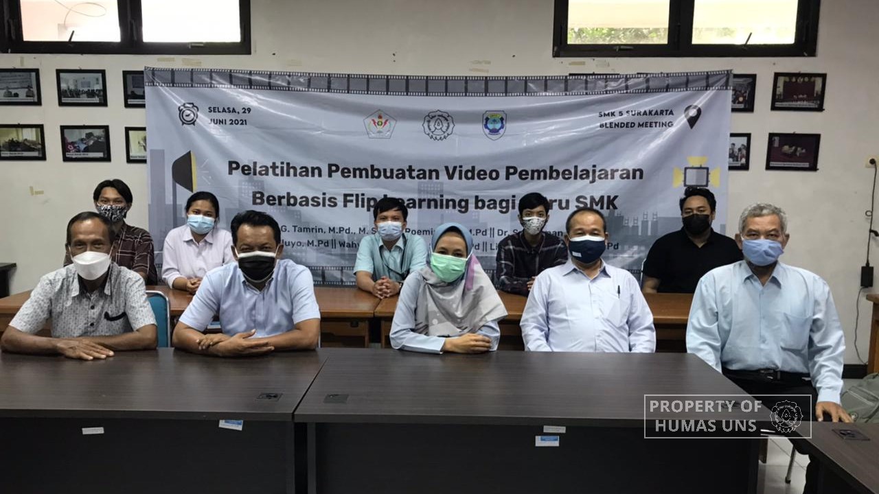 PTB UNS Research Group Held A Flip Learning-Based BEducation Video Production Training