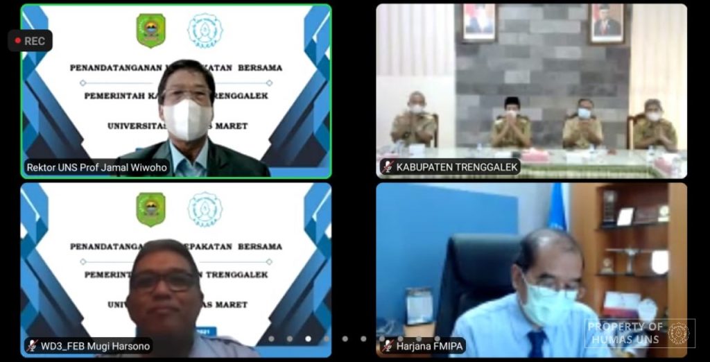 UNS and Trenggalek District Government Worked Together to Improve Higher Education Tridharma