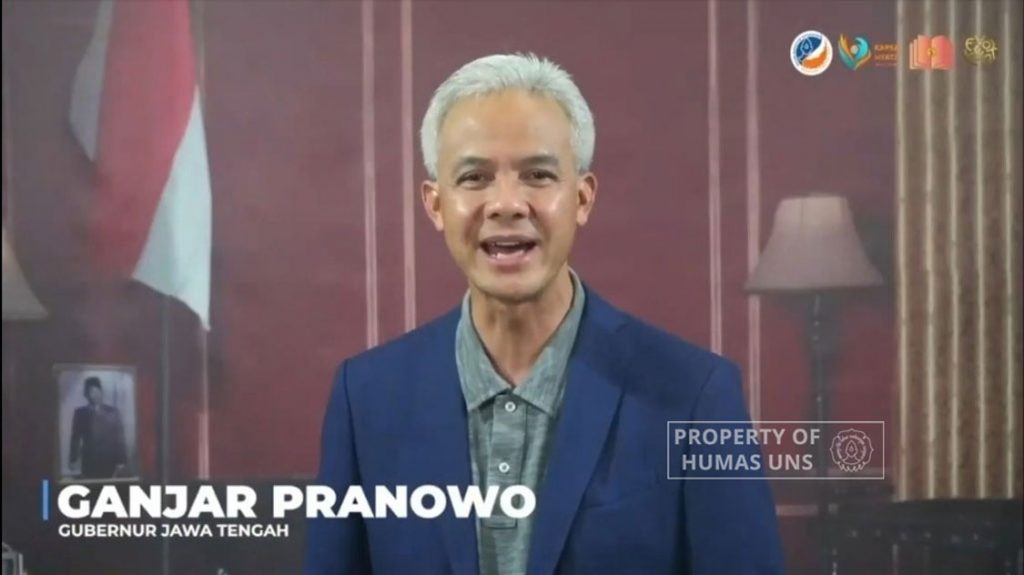 Vokafest UNS 2021, Ganjar Pranowo: Entrepreneur as A Means to Independency