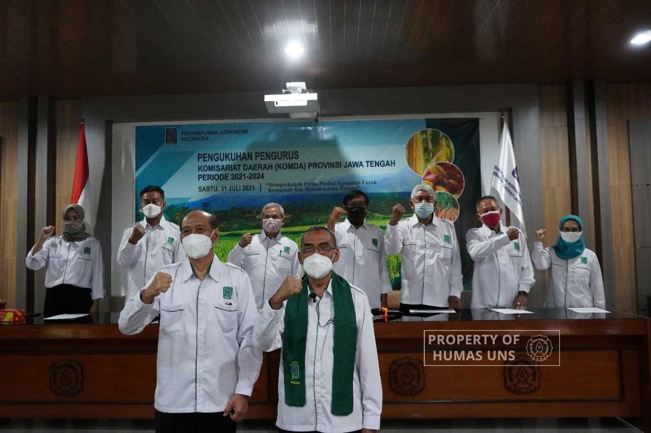 FP UNS Professor Inaugurated as the Chairman of Peragi Komda Central Java