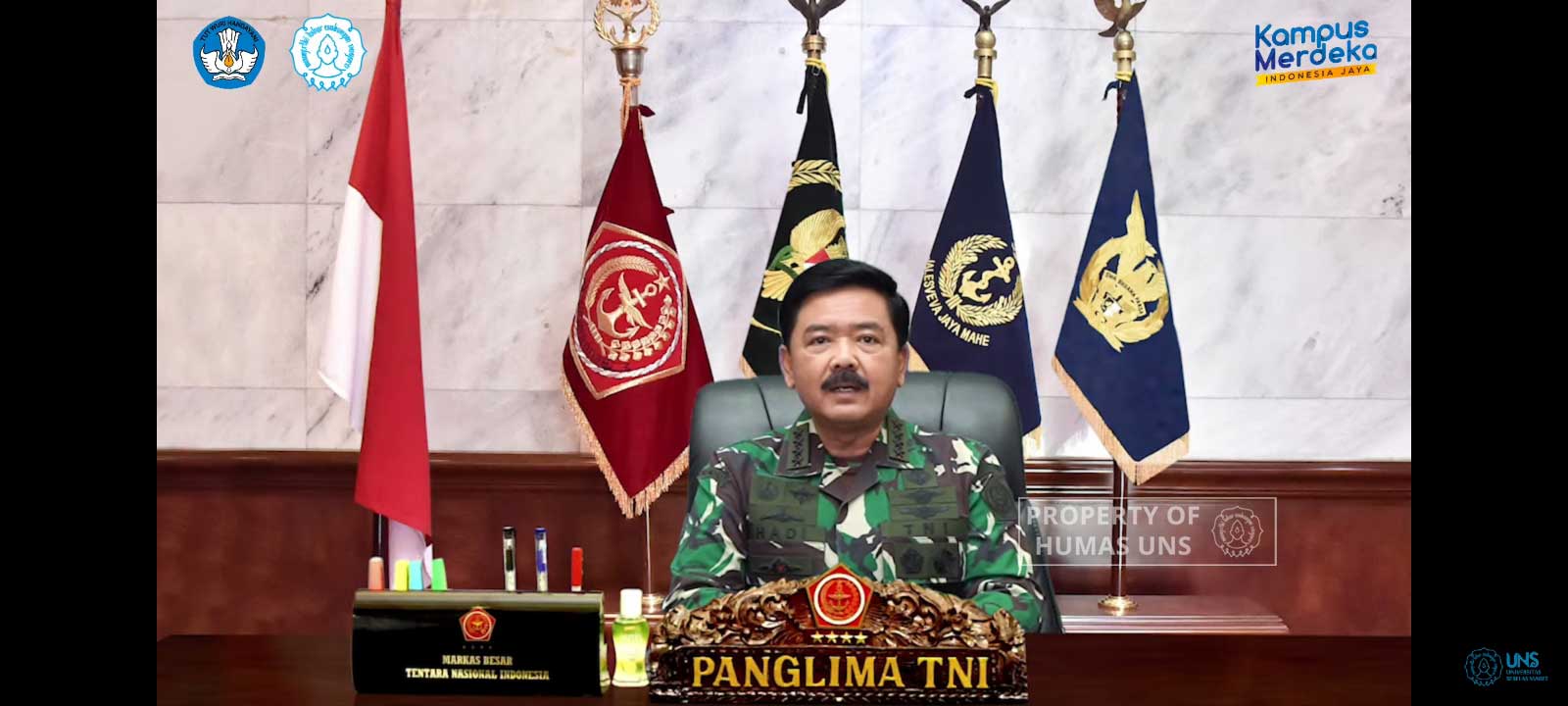 PKKMB UNS 2021, TNI Commander: Welcome New Students!