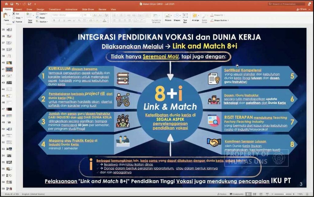 The Director-General of Vocational Education Shared ‘The Power of Vocational’