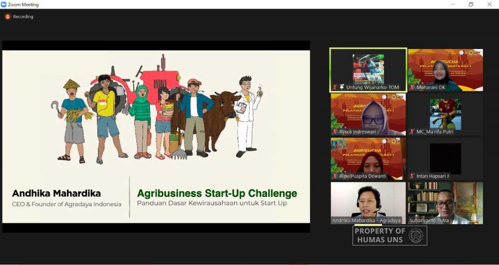 Agribusiness Start-Up Challenge: Innovation Program for the Future Argo Entrepreneur