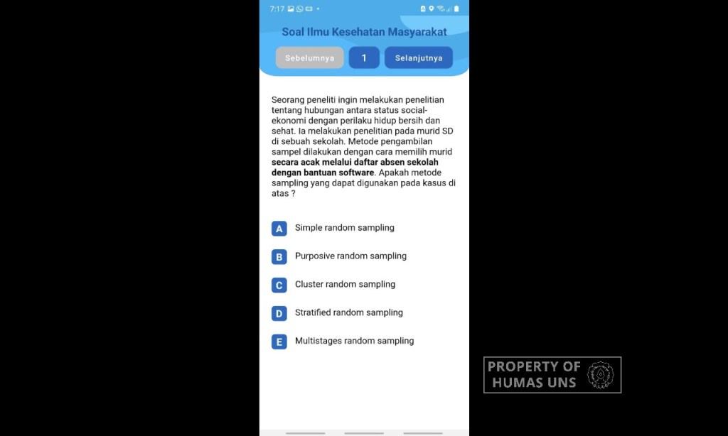 FK UNS Research Team Developed Learning Media using E-Learning Method During the Pandemic