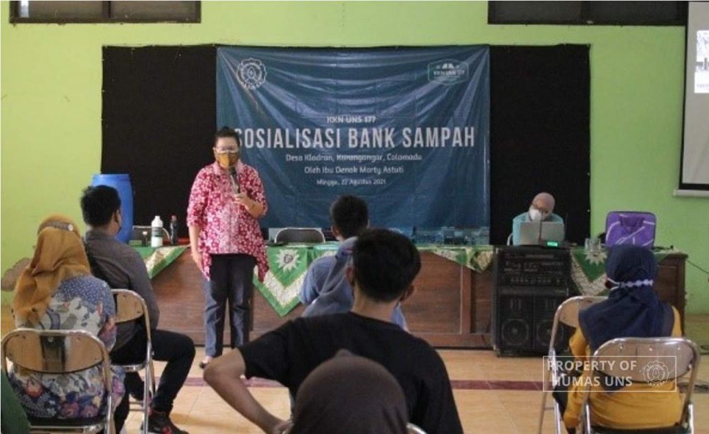Group 177 KKN UNS Build Local Empowerment Through Optimization of Waste Bank