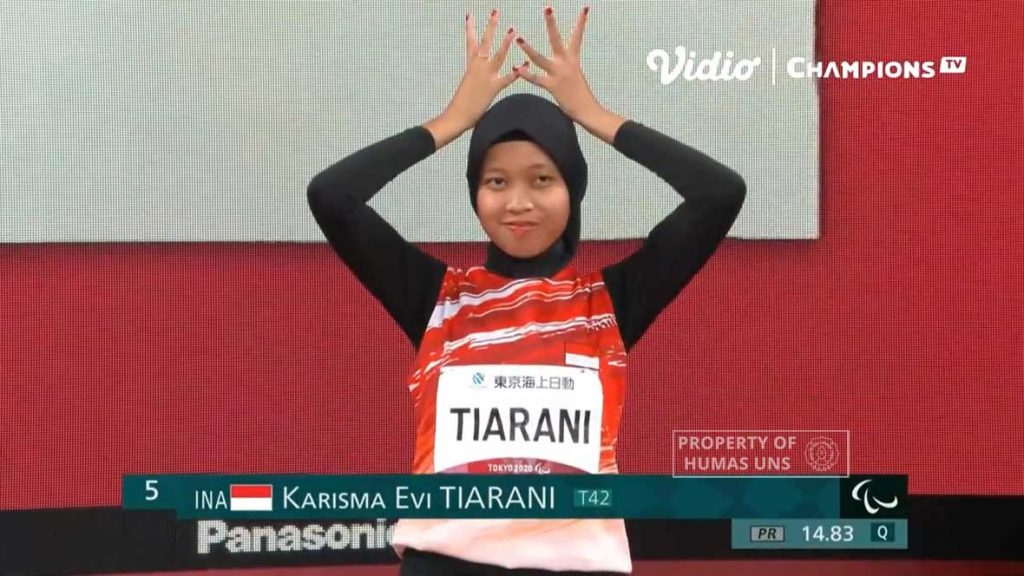 Tokyo Paralimpiade 2020: Karisma Evi Tiarani on the Fourth Place With a New Paralimpiade Record