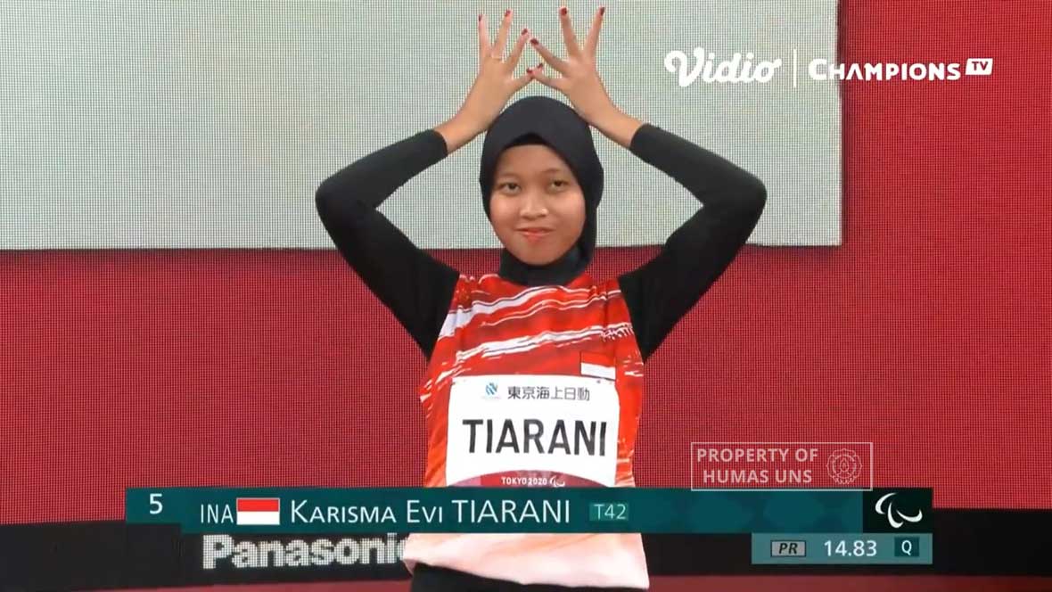 Tokyo Paralimpiade 2020: Karisma Evi Tiarani on the Fourth Place With a New Paralimpiade Record