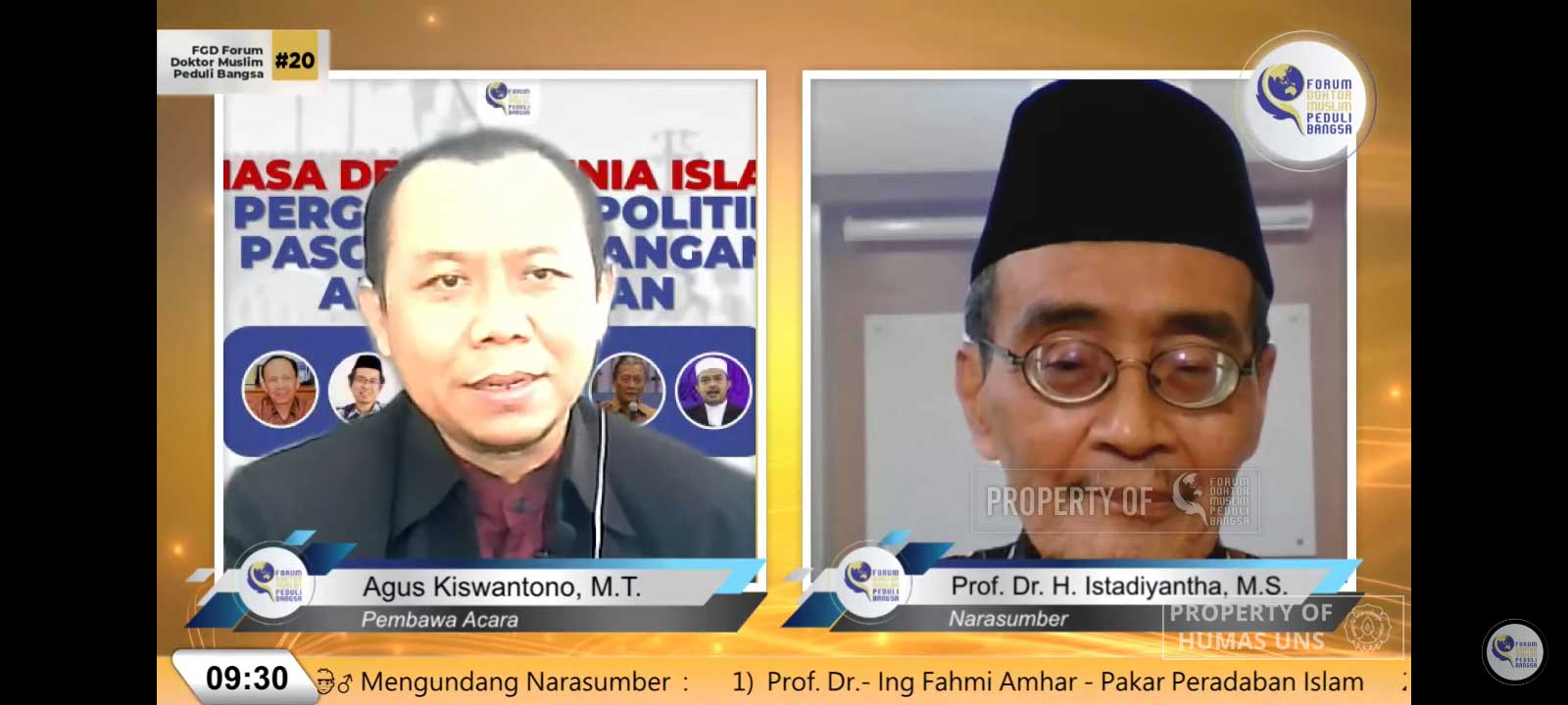 Professor in Middle East Studies UNS Taliban Victory Does Not Affect Indonesia’s Politic