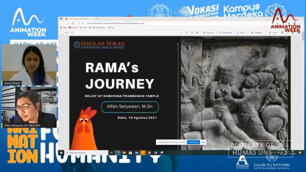 UNS Faculty Member Disseminate Finding on Rama’s Epic Journey