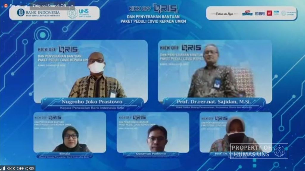 Bank Indonesia Delivers Assistance to UNS MSME Partners