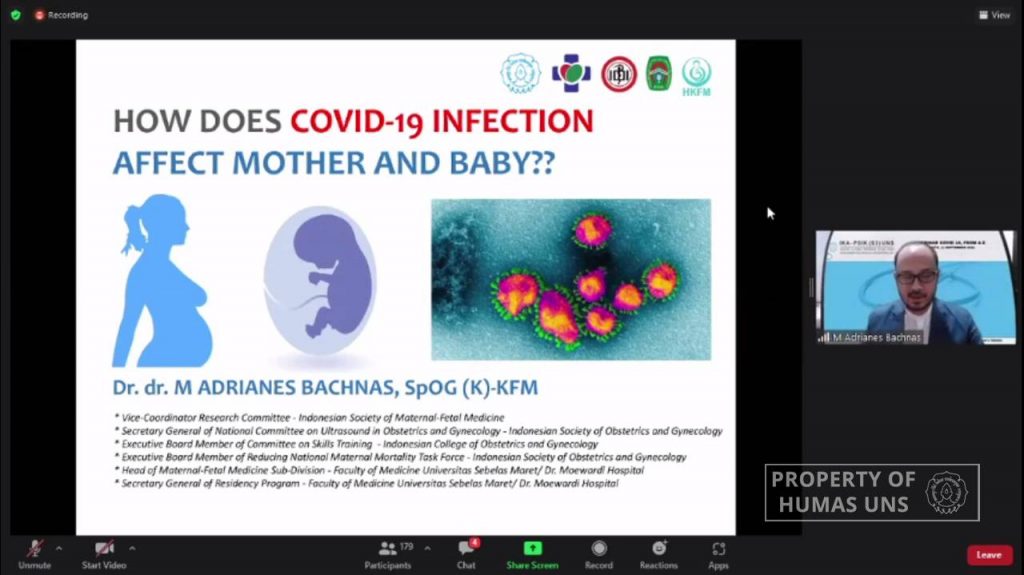IKA Doctoral Program in Medical Science FK UNS Discussed Covid-19 through Webinar