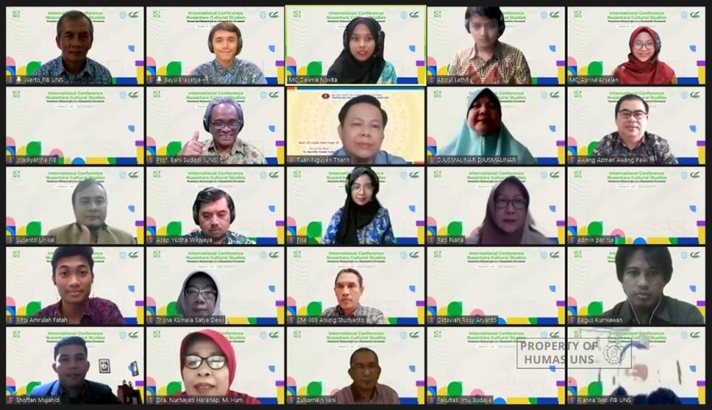 Malay Philology Research Group UNS International Conference on National Culture