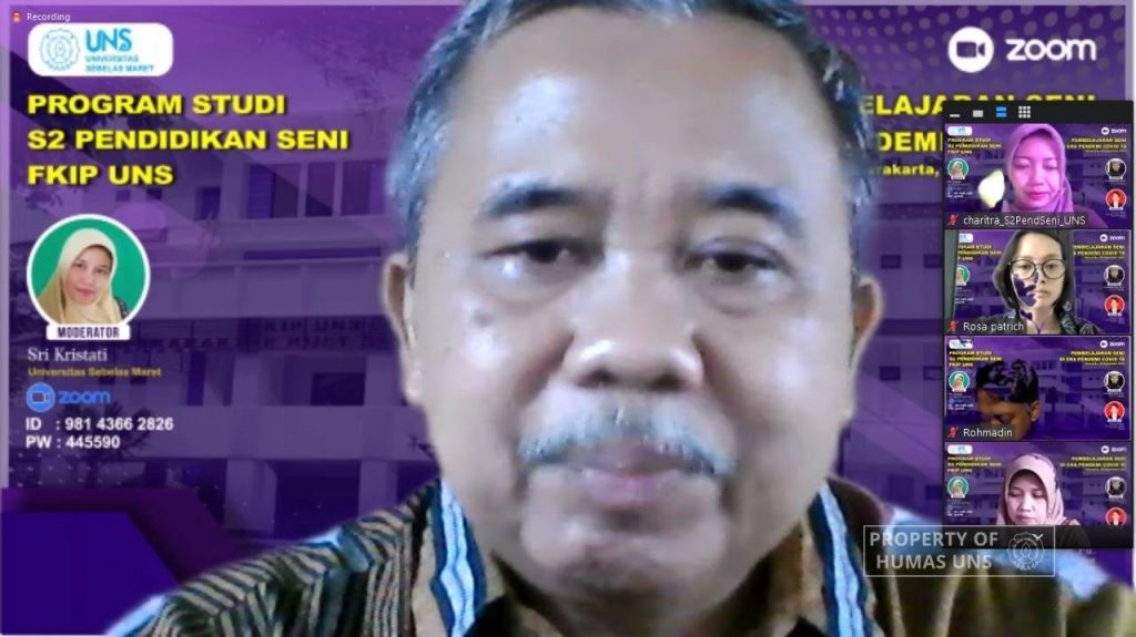 Master Program in Art Education UNS Webinar on Art Education during the Pandemic