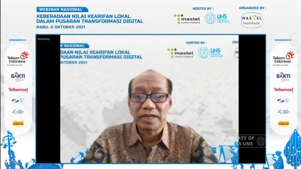 Vice-Rector for Academic and Student Affairs UNS Reminded the Community to be Careful in Responding to Digitalization