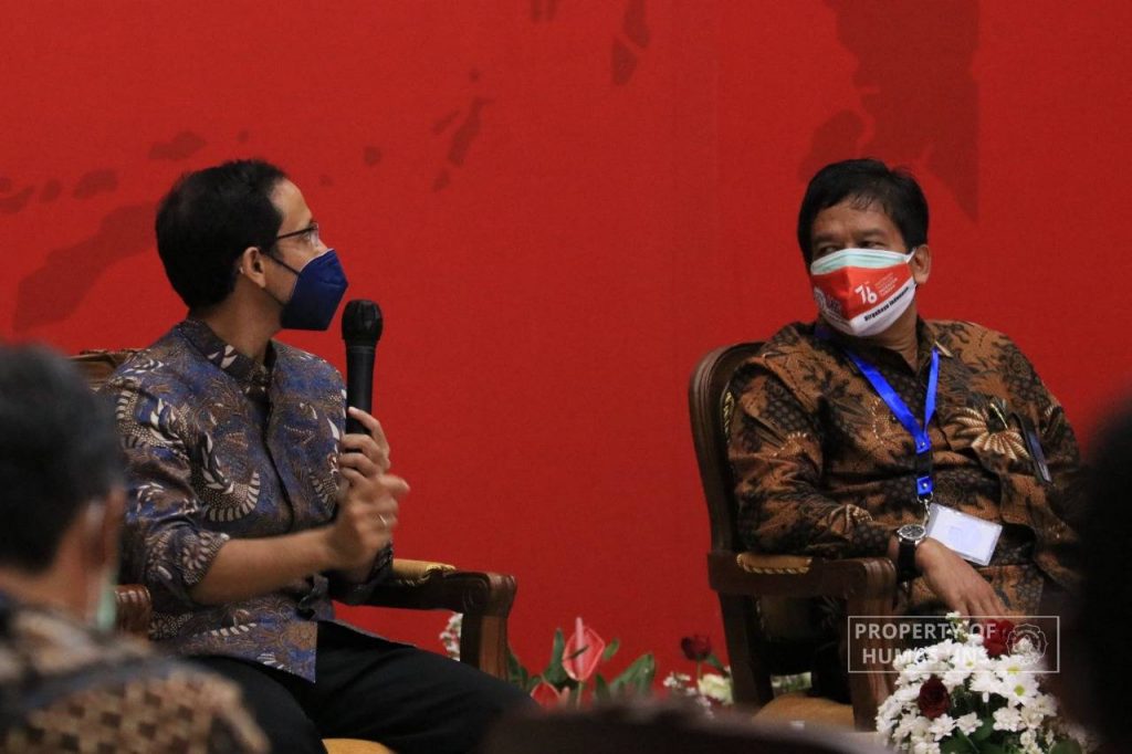 Visiting UNS, Mendikbudristek Discussed with the Rectors of Public Universities in Indonesia