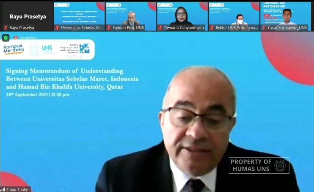 UNS Signed a Collaboration with Hamad Bin Khalifa University, Qatar
