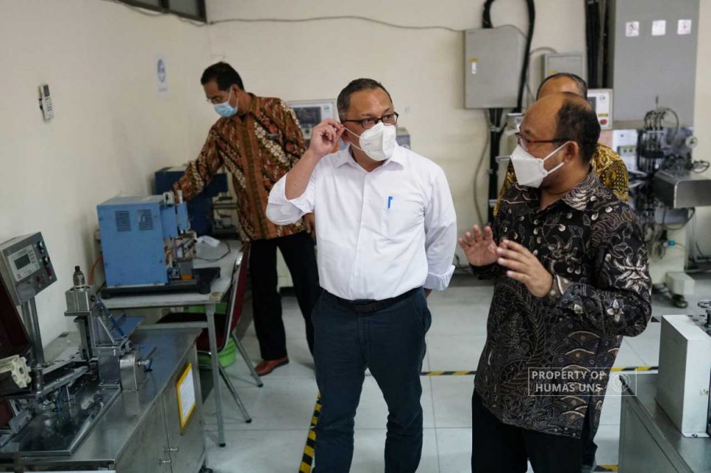 Chairman of BRIN Visited PUI Lithium Battery UNS