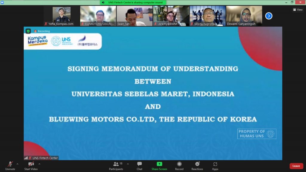 UNS Signed MoU with South Korean Company