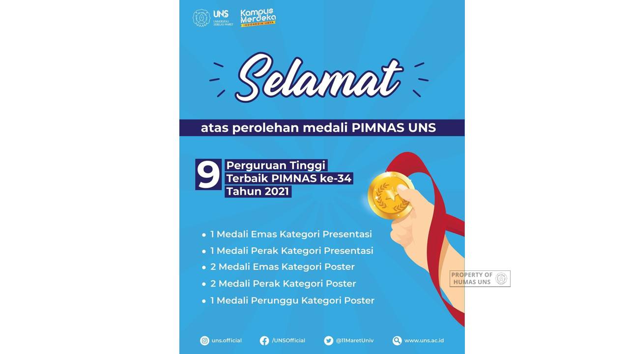 UNS Ranked 9 in Pimnas 34 Medalists