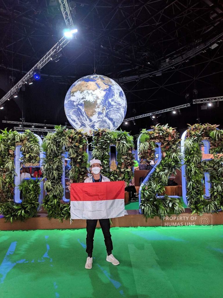 FP UNS Students Represent Indonesia at COP26 in Glasgow, Scotland