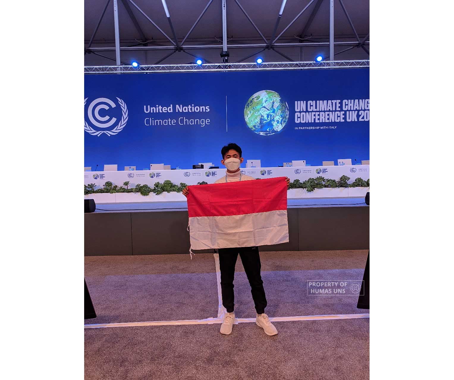 FP UNS Students Represent Indonesia at COP26 in Glasgow, Scotland