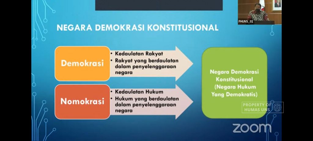 MK Judge in FH UNS Guest Lecture Never Put Law for Sale