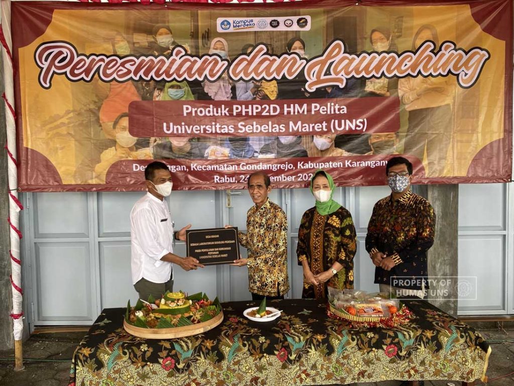 PHP2D HM Pelita UNS Team Held Legran Product Launching