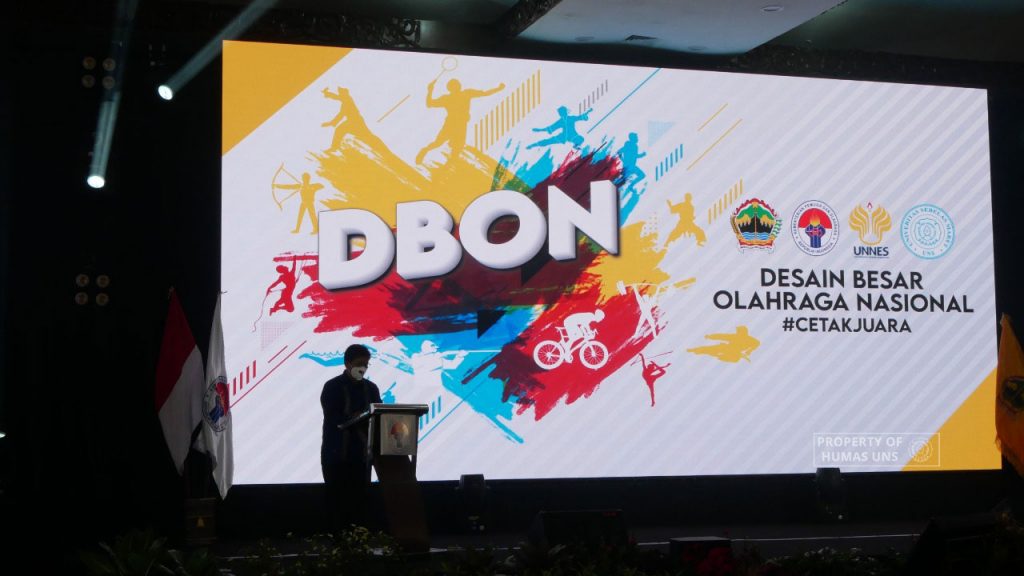 Rector of UNS Opened Socialization of the Presidential Decree on the Grand Design of National Sports