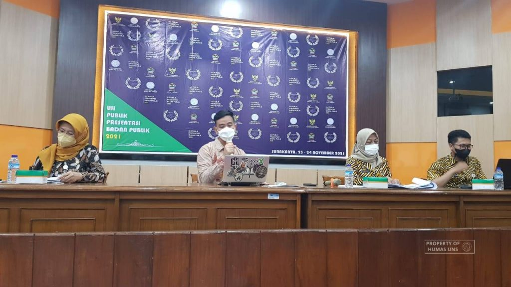 UNS Host Information Disclosure Public Assessment Attended by Mayor of Surakarta